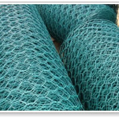 Hexagonal wire netting