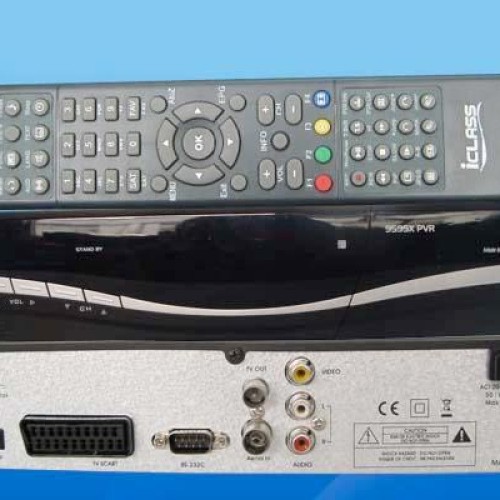 Digital satellite receiver iclass 9595 fta receiver