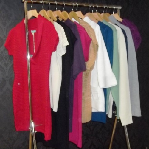 Ladies mixed style knitwear pallet - assorted colours