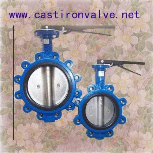 Cast iron butterfly valve,lug