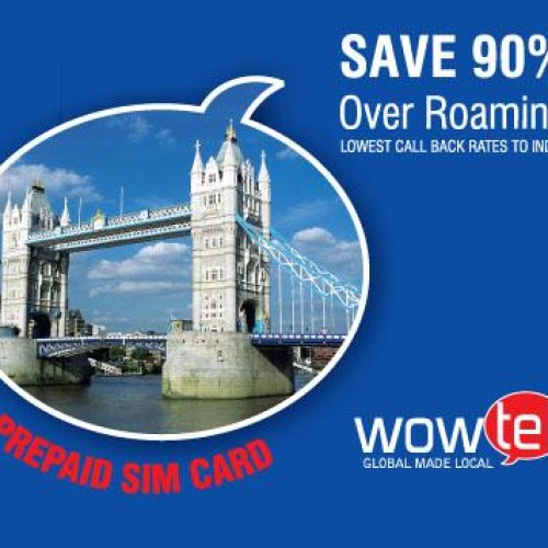 Uk prepaid simcard - includes talk time of 200 minutes