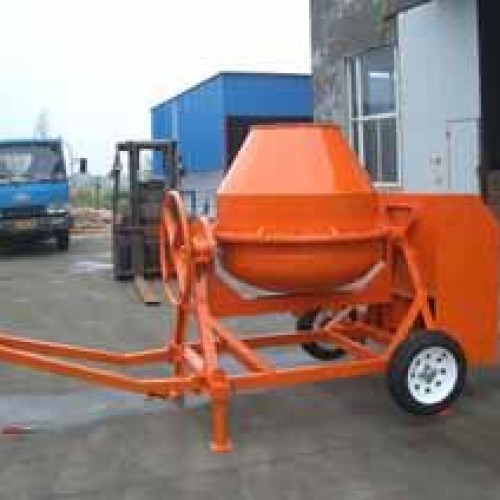 Portable concrete mixer