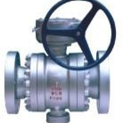 Trunnion ball valve