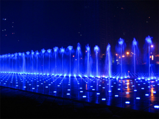 Musical fountain dancing water fountain with music