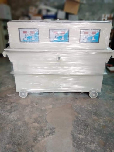 Three phase oil cooled servo voltage stabilizer