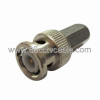 BNC male twist on connector,CCTV