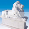Garden Marble Lion Statues