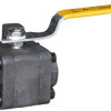 3pcs forged steel ball valves