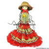 straw Barbie dolls used as decorative items, home decorations, souvenir