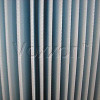Fluorine resin processing filter media